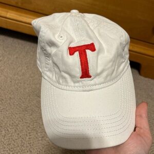 White Cap with Red Thayer’s Logo